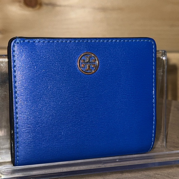 Tory Burch Handbags - Tory Burch Small Blue Wallet